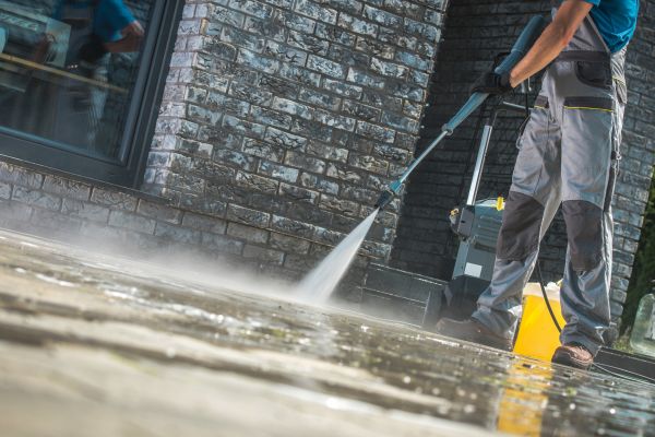 Storefront Pressure Washing in Lansdale