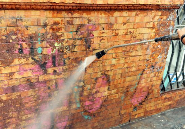 Cost of Brick Graffiti Cleaning in Lansdale