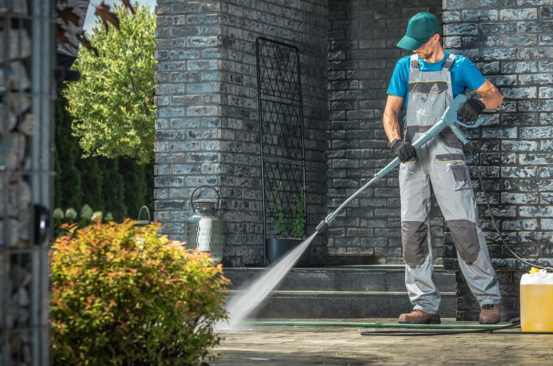 Power Washing in Spring